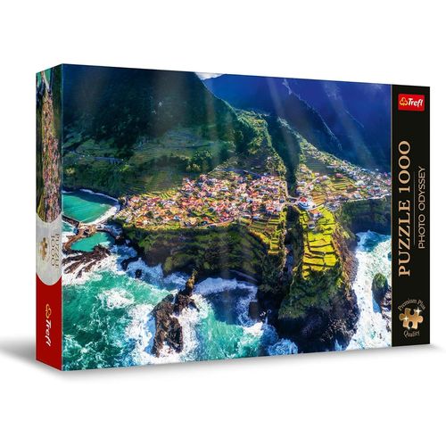 Premium Plus Quality Puzzle Photo Odyssey : Île De Madère, Portugal - 1000 Pièces, Série De Photos Uniques, Pièces Parfaitement Assorties, Pour Adultes Et Enfants À Partir De 12 Ans