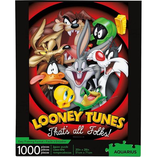 Looney Tunes Puzzle (1000 Piece, 65253, Rouge