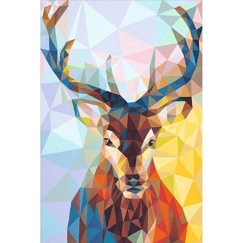 Puzzle Adulte 1000 Pièces Cerf Abstrait Puzzle Classique Kit De Bricolage Jouet En Bois Cadeau Unique Décor À La Maison