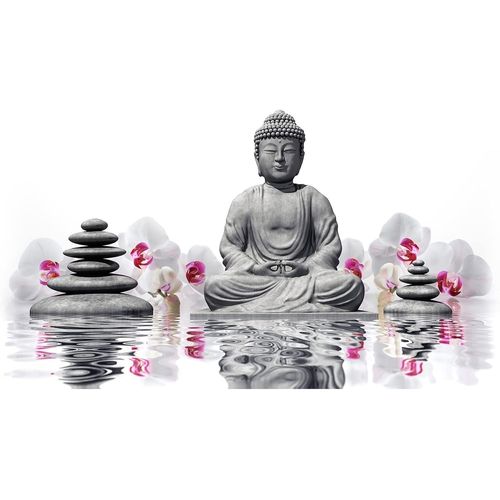 Puzzle Adulte 1500 Pièces Statue De Bouddha Dans L'eau Puzzle Adulte Puzzle Enfants Puzzle En Bois Jouet Kit De Bricolage Cadeau De Vacances Décoration 87x57cm