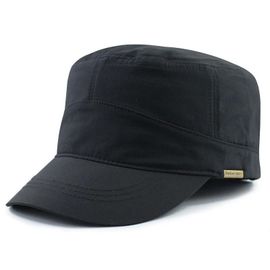 Casquette Plate Surdimensionnée En Maille Pour Adulte,Chapeau Fin D'été En Polyester Pour L'extérieur,Casquette Militaire De Grande Taille 55-60cm 60-66cm