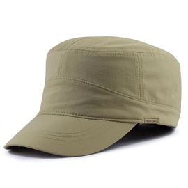 Casquette Plate Surdimensionnée En Maille Pour Adulte,Chapeau Fin D'été En Polyester Pour L'extérieur,Casquette Militaire De Grande Taille 55-60cm 60-66cm