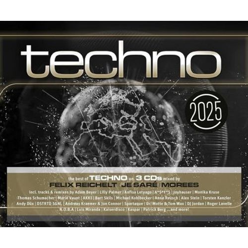 Techno 2025 - Cd Album