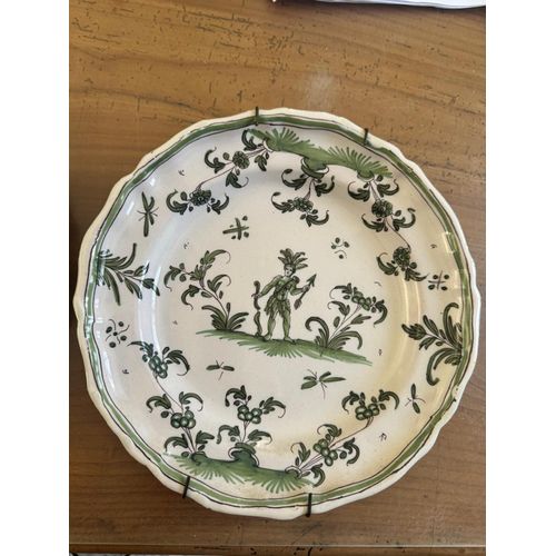 Assiette Faïence Du Sud Ouest, Xviiième