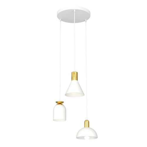 Suspension Fox, Blanc, 30x30x140 Cm