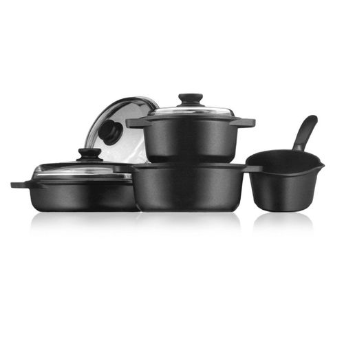Set D'ustensiles De Cuisine Classic, Noir, 36x36x8,5 Cm