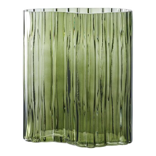 Vase Décoratif Lugano, Vert, 21,5x12x26,5 Cm