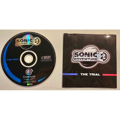 Sonic Adventure 2 The Trial Sega Dreamcast