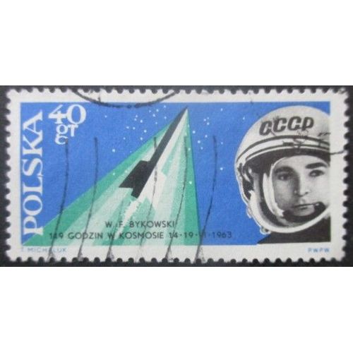 Pologne N°1281 Vostok 5 Oblitéré