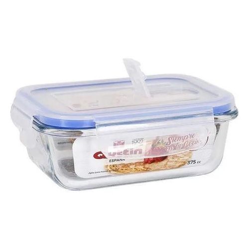 Lunch Box À Fermeture Hermétique Rectangle Transparent Boite Conservation Repas Mesure - 1500 Cc - 23 X 17