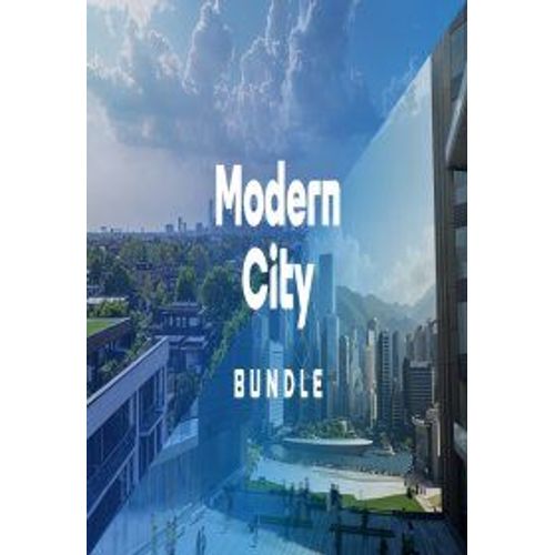 Cities: Skylines Ii - Modern City Bundle (Extension/Dlc) - Steam - Jeu En Téléchargement - Ordinateur Pc