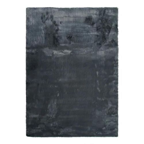 SIBERIA - Tapis extra-doux gris foncé 120x160