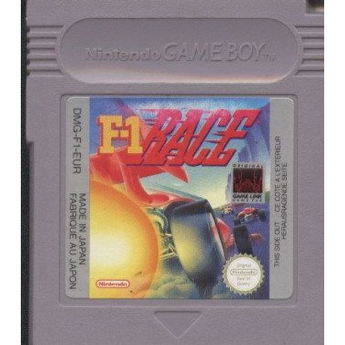 F1 Race (Version Euro Noir Et Blanc) Game Boy