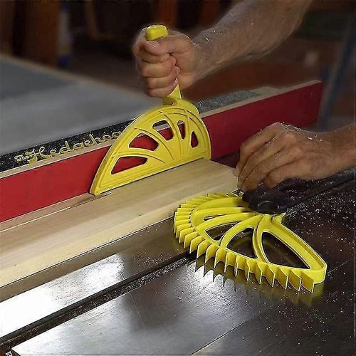 Spiral Push Board Table Saw Woodwork Tool, Outil À Main Push Stick Block Table Saw Jointers Woodworking Tools, Hedgehog Spiral Featherboard Pour Scies À Table