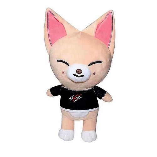 Skzoo Peluche Jouets 20cm Stray Enfants Peluche Wolf Chan Cartoon Peluche Animal Peluche Poupée Kawaii Compagnon Pour Enfants Adultes Fans Cadeau