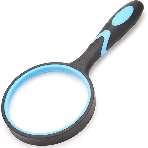 Loupe 10x Loupe Portative Pour Lire Des Cartes Livres Journal Pour Les Enfants Aînés Et Les Vieux Pour La Classe Science Insecte Et Passe-Temps Observati