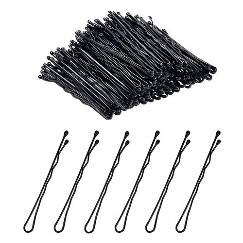 200pcs Bobby Pins 5.5cm Noir Épingles À Cheveux Épingles À Cheveux Pour Femmes Lady Girls Enfants Épingle À Cheveux Invisible Wave Hairgrip Barrette Hairclip Bulk Hair Accessories Ha 