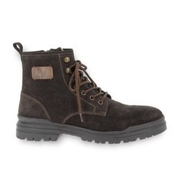 Kaporal Boots En Cuir Marron Foncé