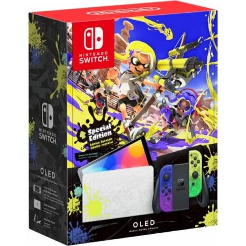 Nintendo Switch Oled 64 Go Édition Splatoon 3 Violet