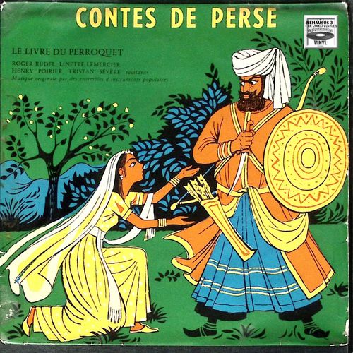 Contes De Perse - Le Livre Du Perroquet - Mini 33 Tours 17 Cm