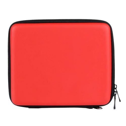 Oligstorage Hard Zip Case,Support De Protection Pour Nintendo 2ds,Game Card Shell Cover,Haute Qualité,Boîte De - Rouge[E9289]