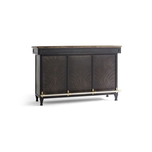 Meuble Bar En Bois Manguier Et Métal