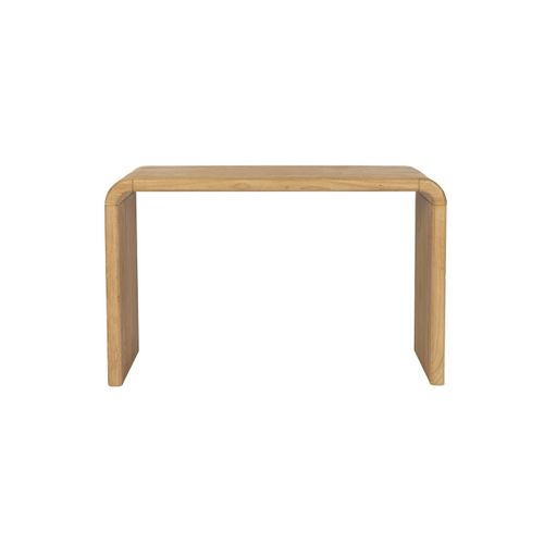 Console En Bois Marron Clair L120