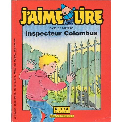 J Aime Lire N 174 De 1991 Inspecteur Colombus Rakuten