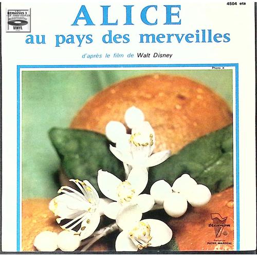 Alice Au Pays Des Merveilles - Walt Disney -