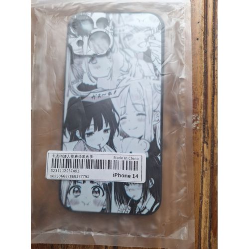 Coque Protection Arrière Iphone 14 Motif Manga