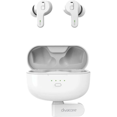 Écouteurs sans Fil OMYGOAT Pro - Gaming Ultra Faible Latence - Réduction de Bruit adaptative -35DB - 30h de liberté - 2 Sources (Blanc)