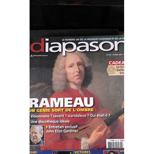 Diapason N°544 Février 2007 Rameau Un Génie Sort De L'ombre