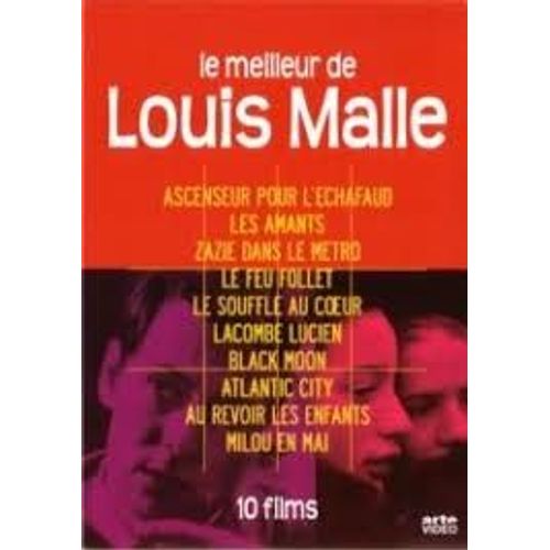 Coffret 10 Dvd Le Meilleur De Louis Malle : Lacombe Lucien , Black Moon , Atlantic City , Au Revoir Les Enfants , Milou En Mai , Les Amants , Ascenseur Pour L'échafaud , Zazie Dans Le Metro ...