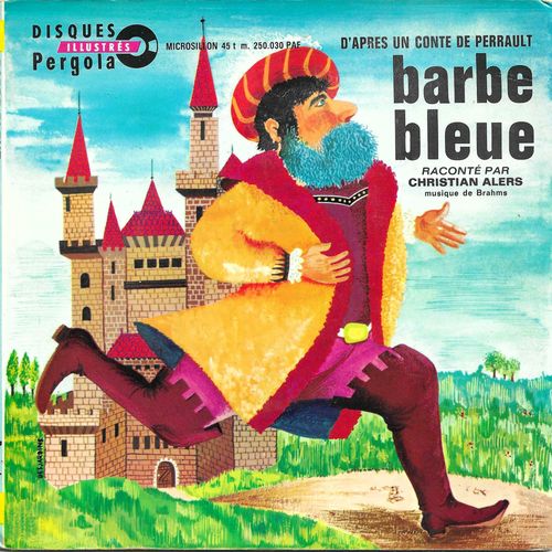 Christian Alers : Barbe Bleue D'après Un Conte De Perrault (Livre Disque)