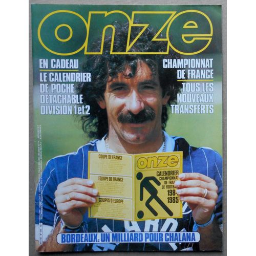 Onze N° 104 (Avec Le Mini-Calendrier)