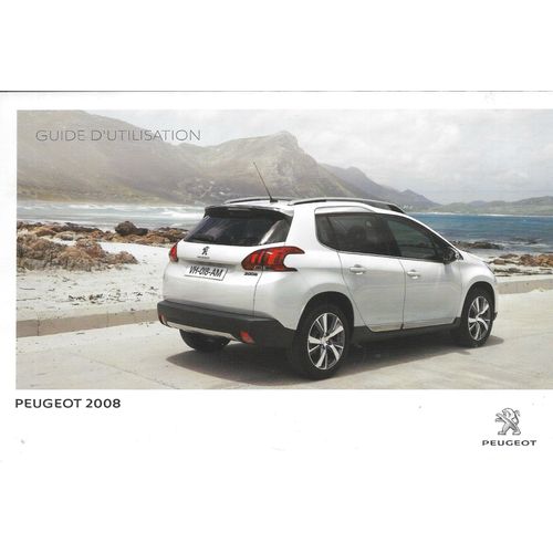 Manuel D'utilisation Peugeot 2008 2014
