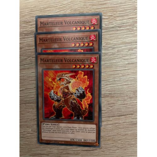 Carte Yu Gi Oh ! Marteleur Volcanique Ld10-Fr052
