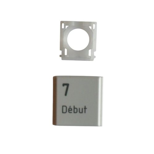 Toshiba Français Original MP-09M86F065281 Blanc /Une Touche Clavier. 7Début