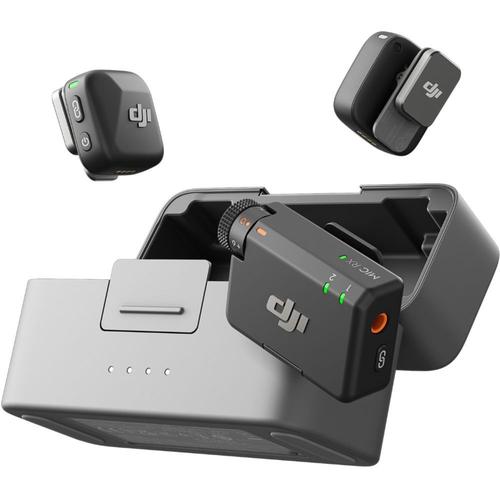 Micro cravate sans fil DJI Mic Mini (2 TX + 1 RX + Charging Case)