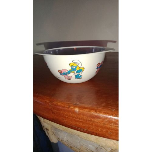 Bole Plastorex Schtroumpfette Et Bebe Schtoumpf