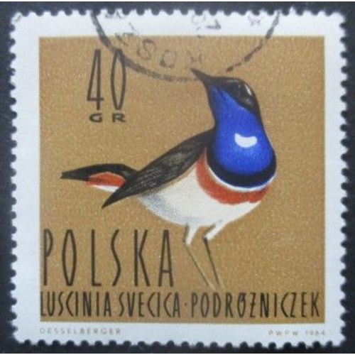 Pologne N°1348 Oiseau Oblitéré