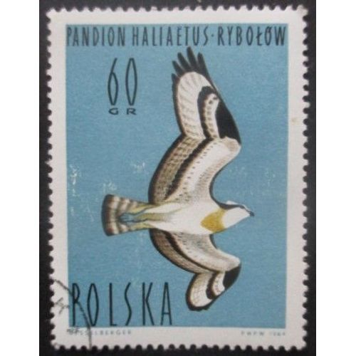 Pologne N°1350 Oiseau Oblitéré