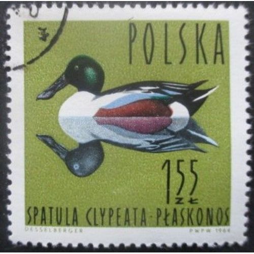 Pologne N°1353 Oiseau Oblitéré