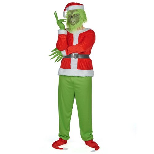 Déguisement Monstre Vert Grincheux Adulte - Taille: M/L
