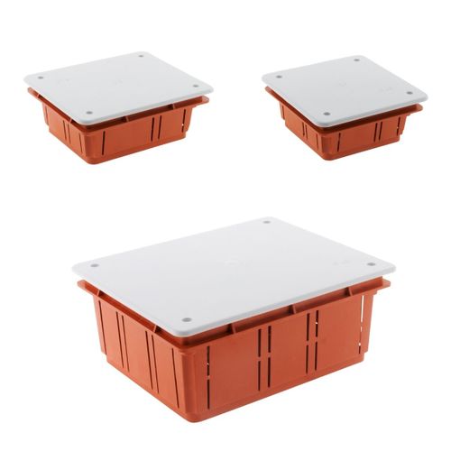Set de 2 boîtes de dérivation à encastrer - Zenitech