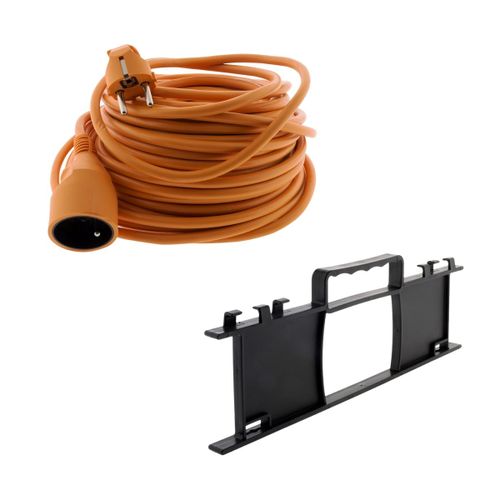 Prolongateur jardin 25m + range câble - Zenitech