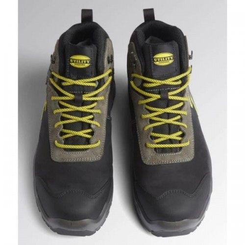 Chaussures De Sécurité Hautes Sport Diatex Mid S7s Fo Ci Sr - Noir Gris - Taille 43 Diadora Utility