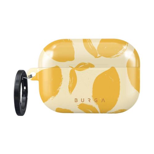 Coque pour AirPods Pro 2 Anti-rayures Modèle Lemon Tart BurgaJaune