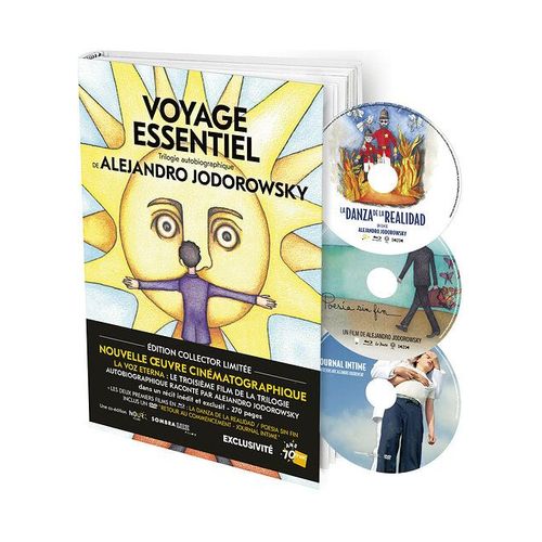 Voyage Essentiel - Trilogie Autobiographique De Alejandro Jodorowsky - Exclusivité Fnac - Édition Collector Limitée - 2 Blu-Ray + 1 Dvd + Livre