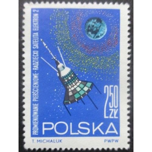 Pologne N°1411 Elektron 2 Oblitéré